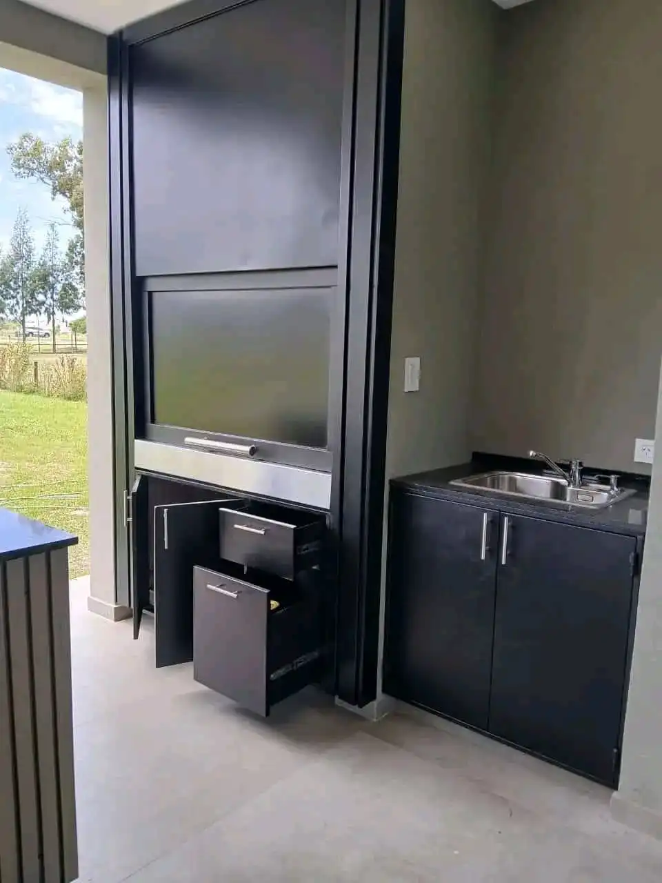 Frente de Parrilla en chapa